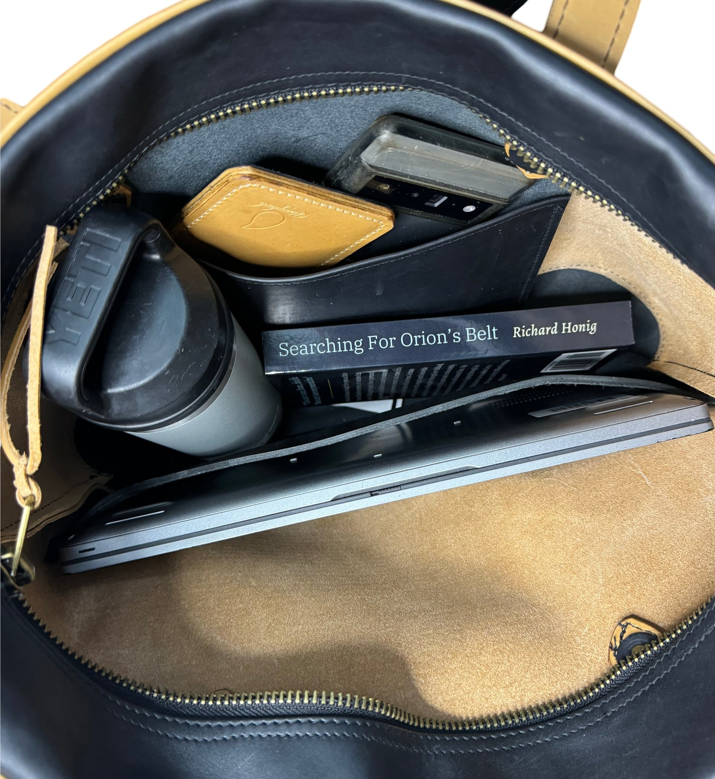 Corbi Two-Toned Tote